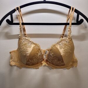 Lise Charmel Vintage Golden Floral Bra - 36b